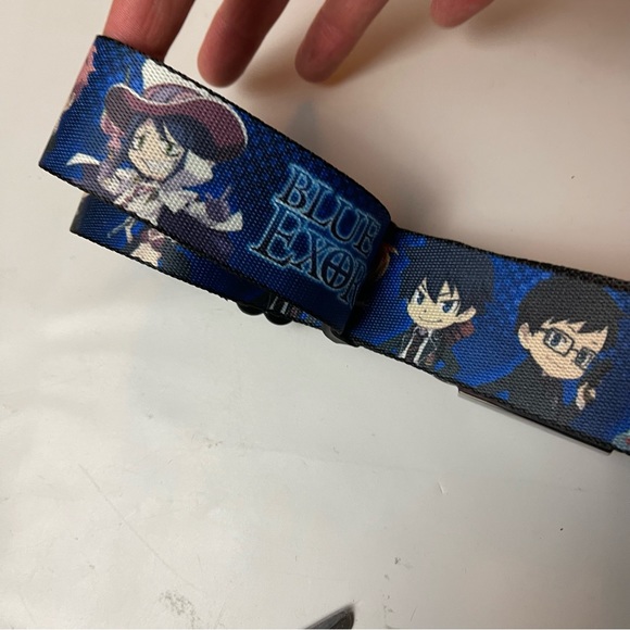 Buckle-Down Belt Blue Exorcist Anime - Picture 3 of 5